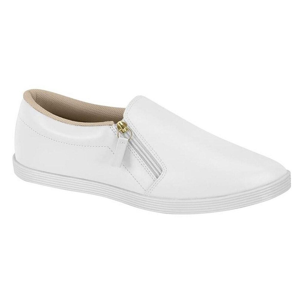 Tênis Slip On Beira Rio Zíper Feminino