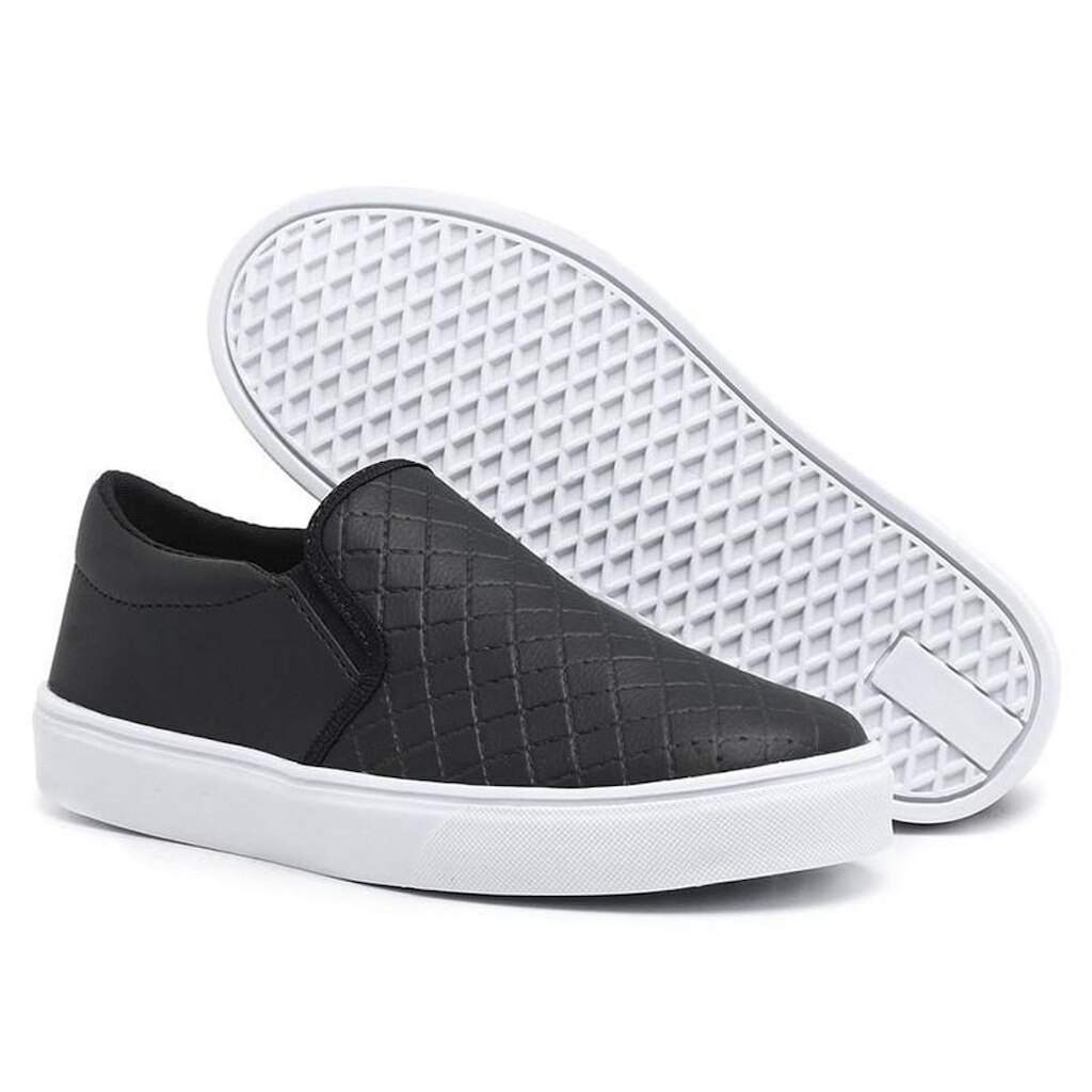 Tênis Slip On Caixa Alta Feminino Conforto SPW