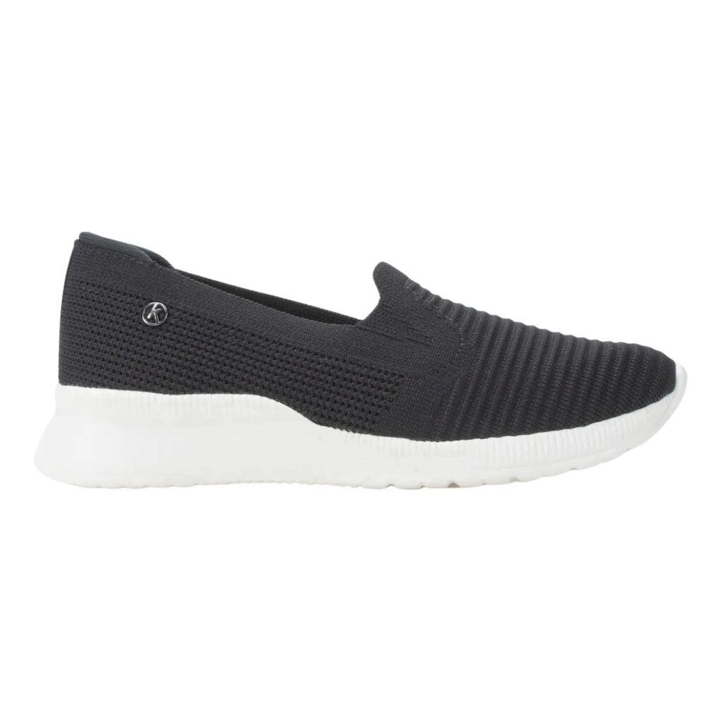 Tênis Slip On Casual de Malha Feminino Kolosh C3154 Preto