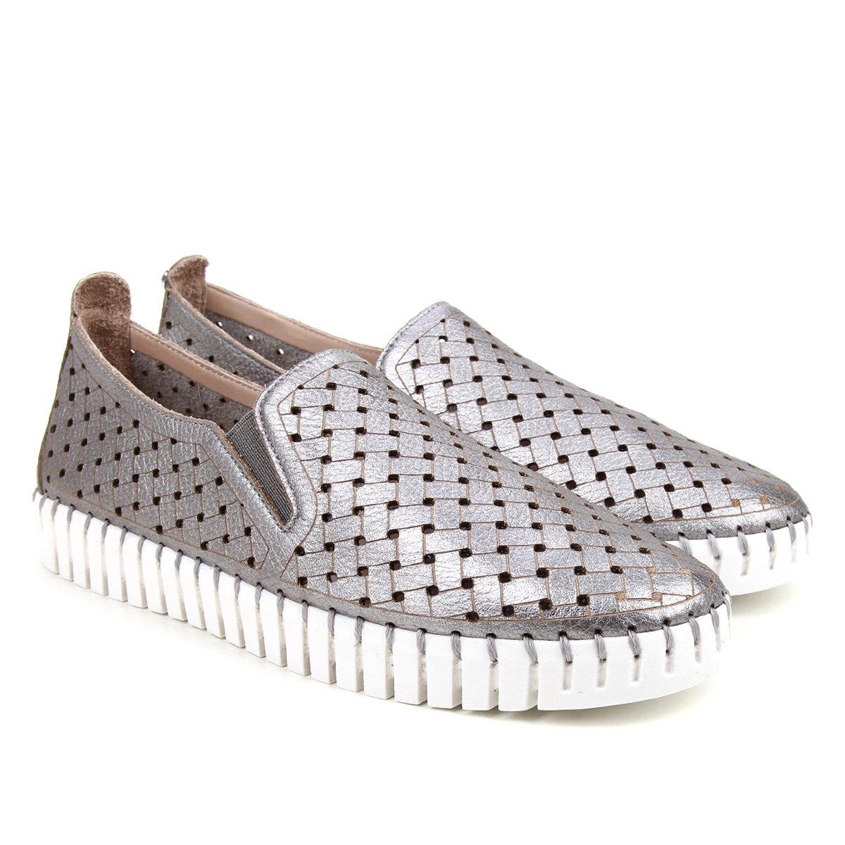 tenis slip on luz da lua