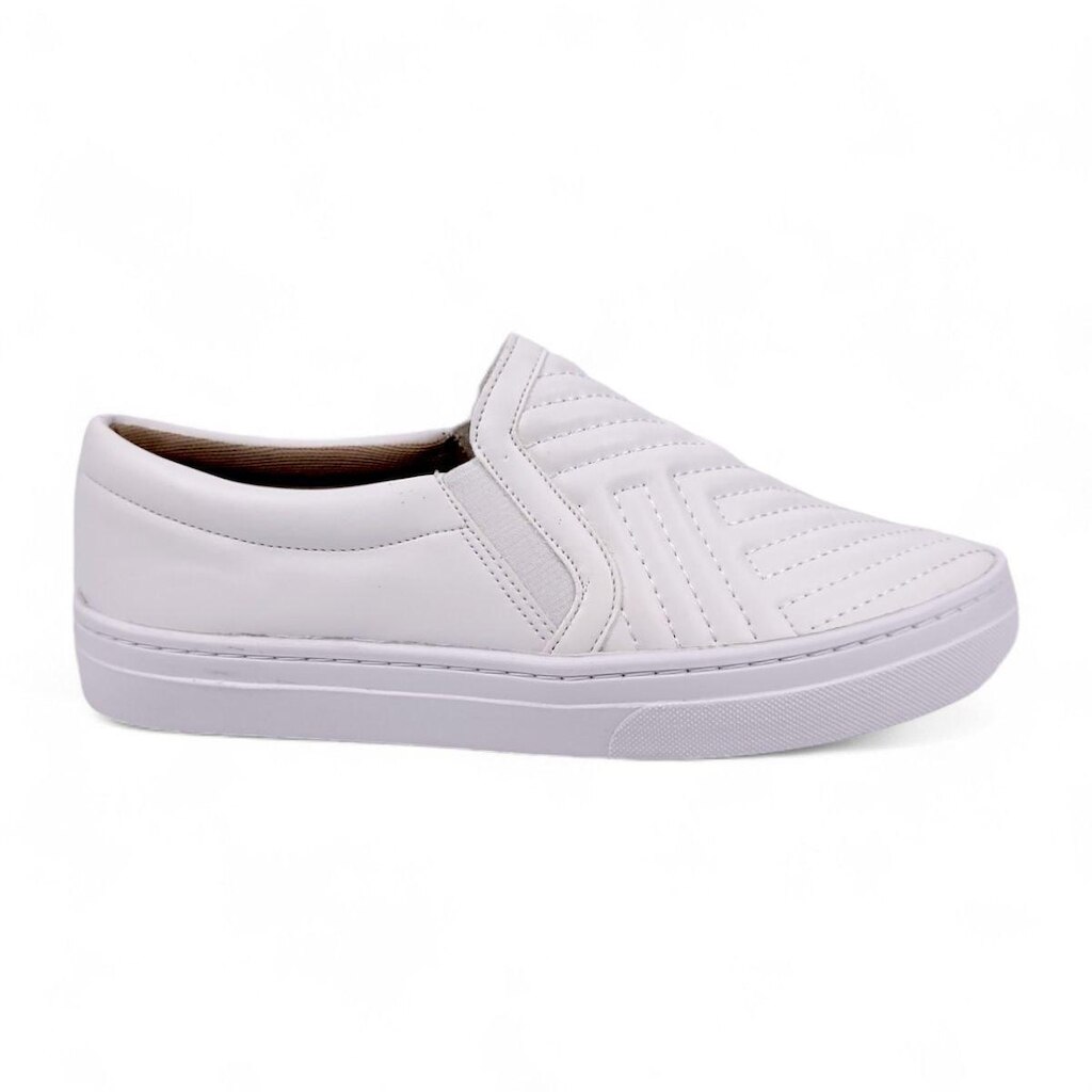Tênis Slip On Evelyn Napa Matelassê