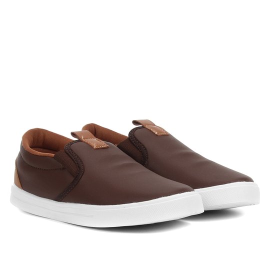 Tênis Slip On Infantil Kurz Coleção Fofinhos Liso Masculino - Marrom é ruim? Tênis Slip On Infantil Kurz Coleção Fofinhos Liso Masculino - Marrom é boa?