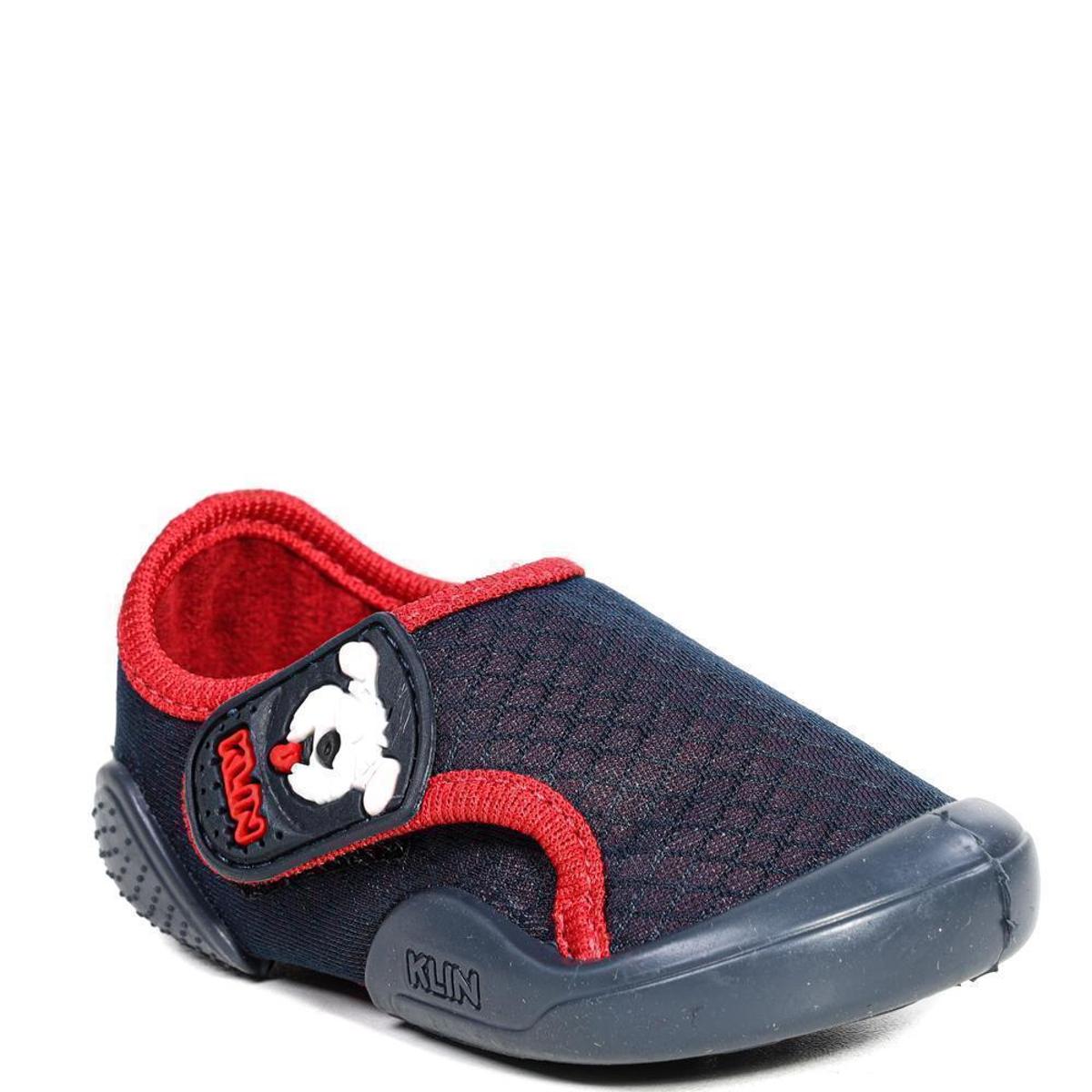 Tênis Slip On Infantil Masculino Klin New Confort - Marinho | Netshoes
