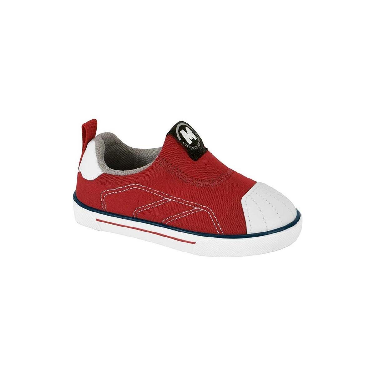 Tênis Slip On Infantil Masculino Molekinho 2133.655 - VERMELHO - 20 -  Vermelho | Netshoes