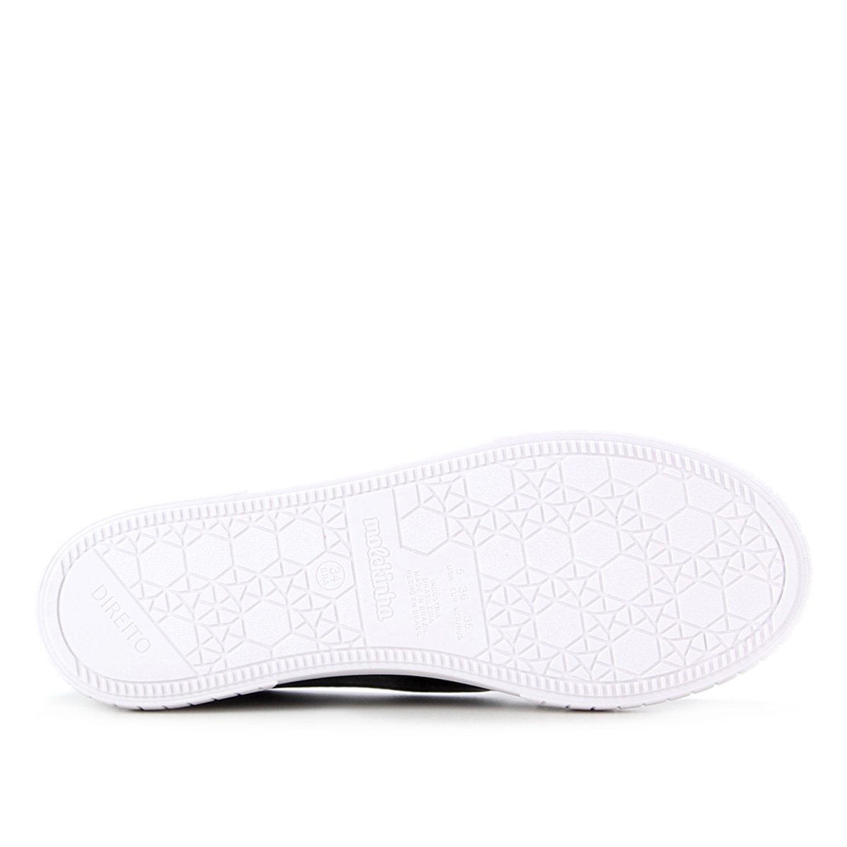 Tênis Slip On Infantil Molekinha Brilho Feminino - 4