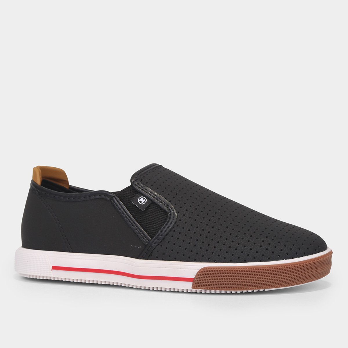 Tênis Slip On Infantil Molekinho Cano Baixo Casual Menino - 1