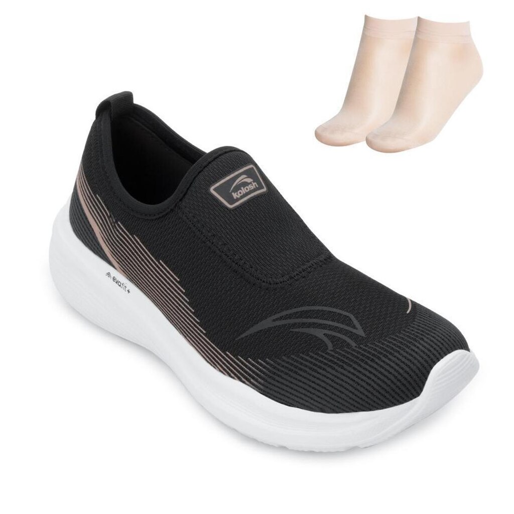Tênis Slip-On Kolosh e Meia KL25-E0421