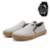 Tênis Slip On Masculino De Elástico Com Relógio 2300 - Cinza