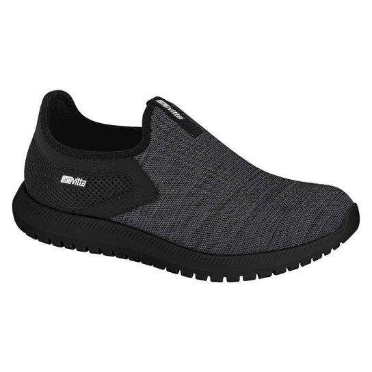 Tenis Slip On Masculino Iate Casual Esportivo Actvitta 4914.101 - Preto Menor preço em Tenis Slip On Masculino Iate Casual Esportivo Actvitta 4914.101 - Preto