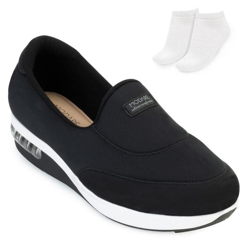 Tênis Slip On Modare e Meia PB MD22-73202