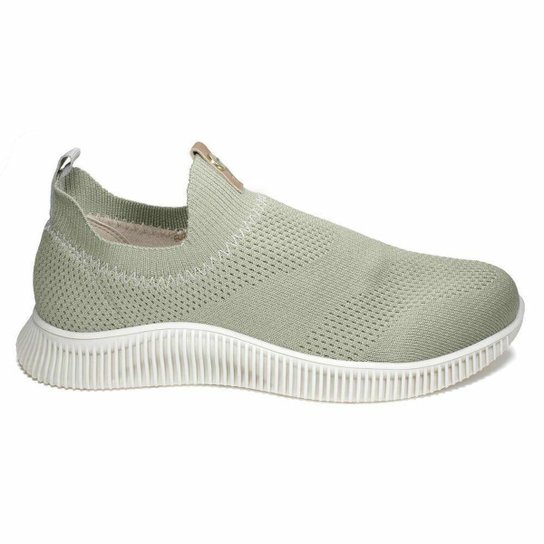 Tênis Slip On Modare Gaspea Tecido Genova Verde Água - Verde água Menor preço em Tênis Slip On Modare Gaspea Tecido Genova Verde Água - Verde água