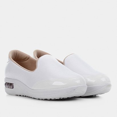 Tênis Slip On Modare Verniz Bolha Feminino - Feminino
