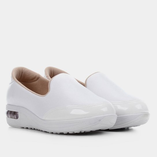 Tênis Slip On Modare Verniz Bolha Feminino - Branco é ruim? Tênis Slip On Modare Verniz Bolha Feminino - Branco é boa?