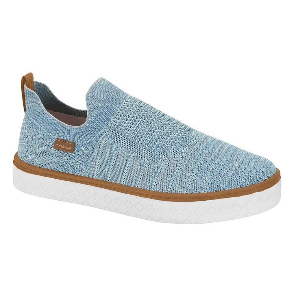 Tênis Slip On Moleca Conforto Feminino