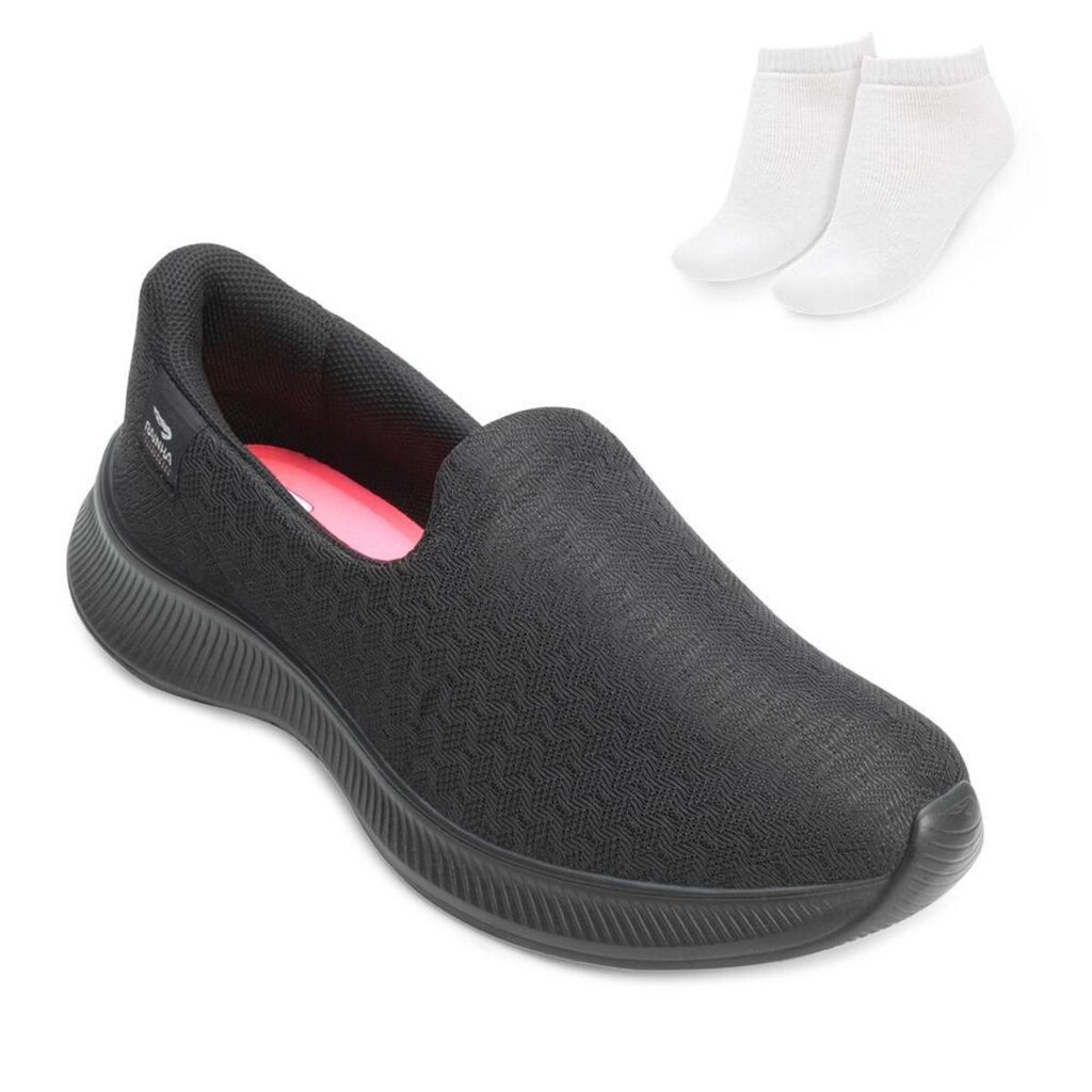 Tênis Slip On Rainha  e Meia RA24