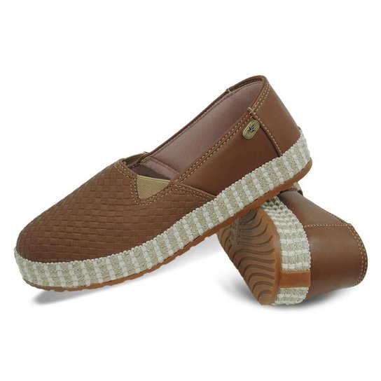 Tênis Slip On Sapatilha Feminino Tressê Elástico Confortável Top - Preto Menor preço em Tênis Slip On Sapatilha Feminino Tressê Elástico Confortável Top - Preto