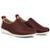 Tênis Slip On Usaflex Elastano Leve Baixo Resistente À Água - Vinho
