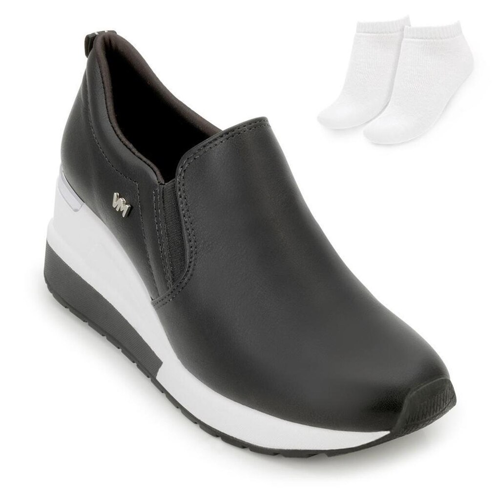 Tênis Slip On Via Marte e Meia VM25-04600