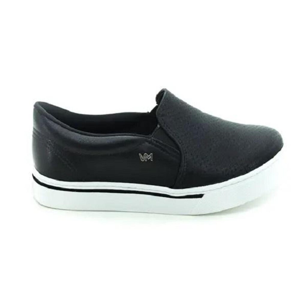 Tênis Slip on Via Marte Napa Flower 016-009-01 -
