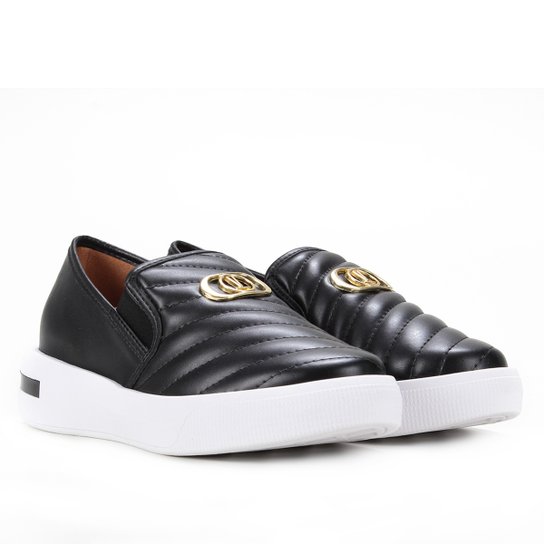 Tênis Feminino Tenis Slip On Vizzano Preto Slip On Preto Vizzano 2025