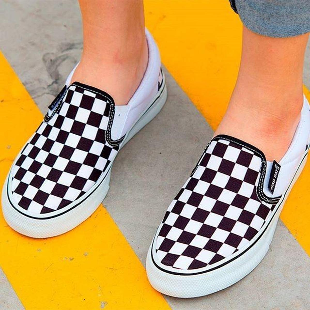 Compre Tênis Slip On Xadrez Vans Online