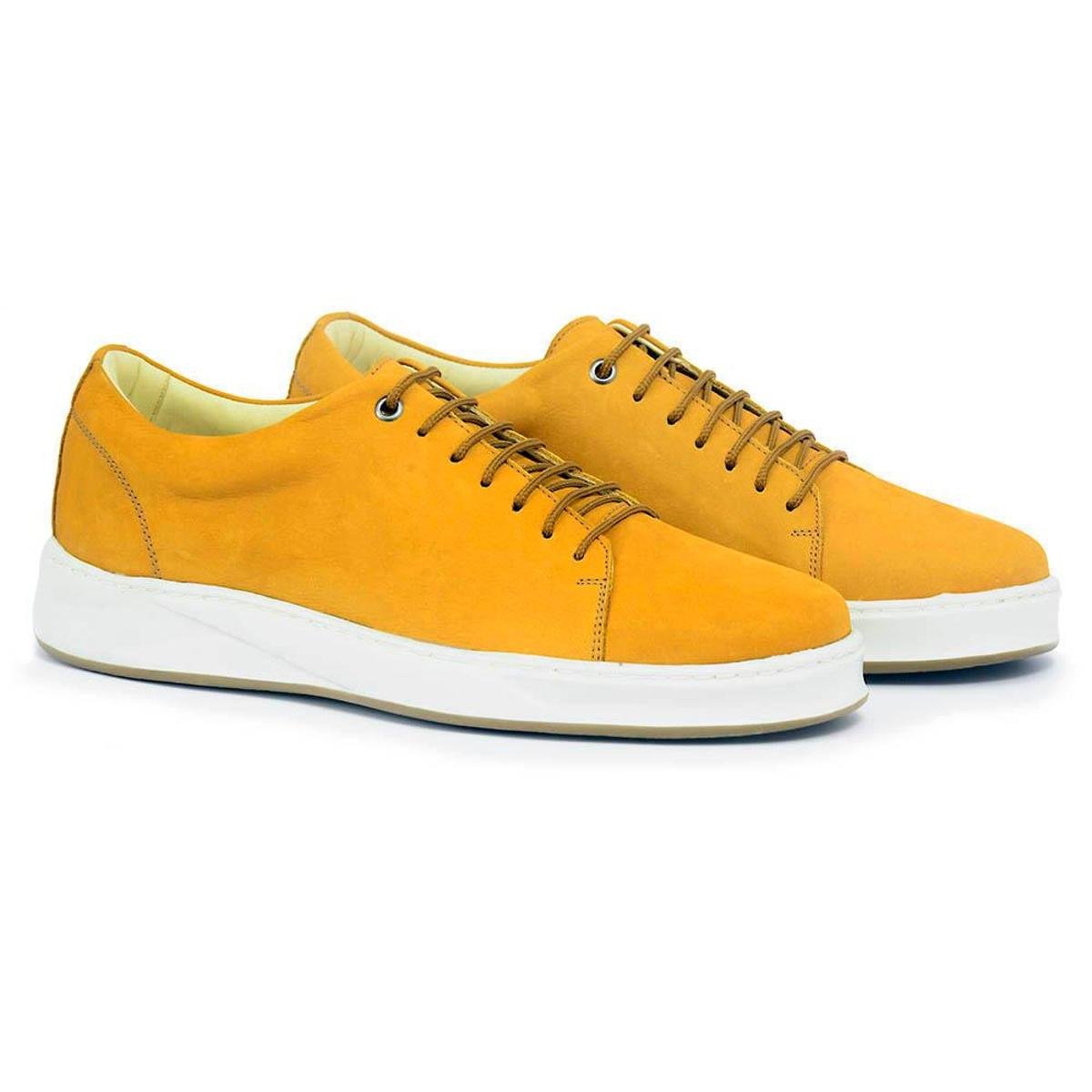 tênis amarelo masculino