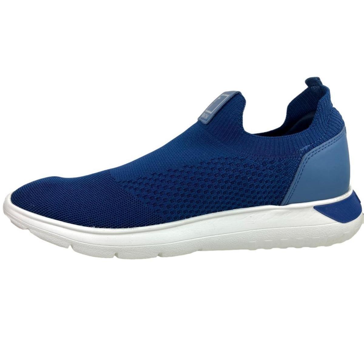 Tenis Sneaker Ferracini Masculino Elektra Preto Sem Cadarço - Azul |  Netshoes