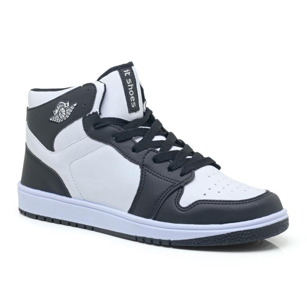 Tênis Sneaker Masculino Cano Alto Leve Macio Treino Academia Menor preço em Tênis Sneaker Masculino Cano Alto Leve Macio Treino Academia