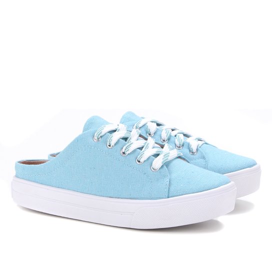 Tênis Somoda Sola Caixa Mule Feminino - Azul Claro é ruim? Tênis Somoda Sola Caixa Mule Feminino - Azul Claro é boa?
