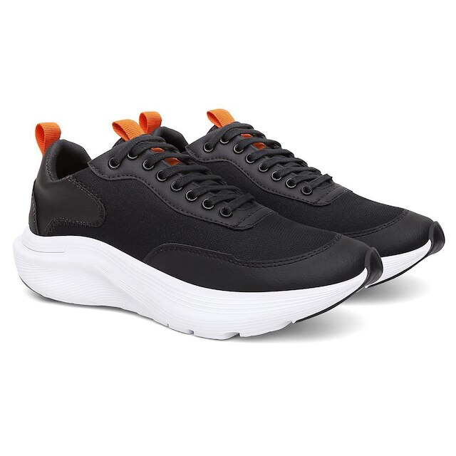 Tênis Sport Black Caminhada Ultra Conforto
