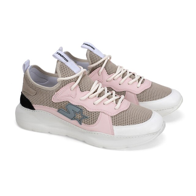Tênis Starter Cano Baixo Masculino - Branco+Rosa é boa?