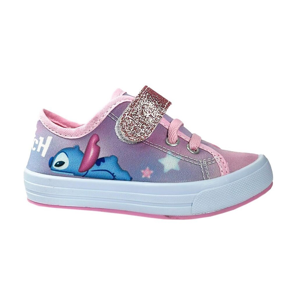 Tênis Stitch Disney Com Velcro Casual Meninas Original