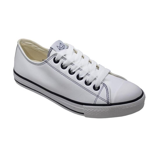 Tênis Street Star Couro Low - Branco+Preto é ruim? Tênis Street Star Couro Low - Branco+Preto é boa?