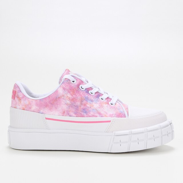 Tênis Tanara Flatform Tie Dye Feminino