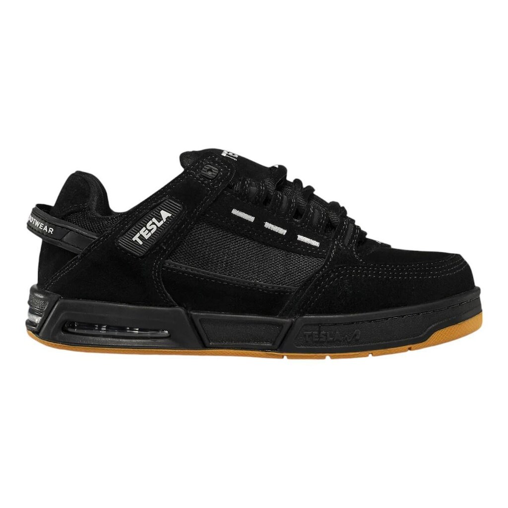 TENIS TESLA COIL DELUX BLACK GUM