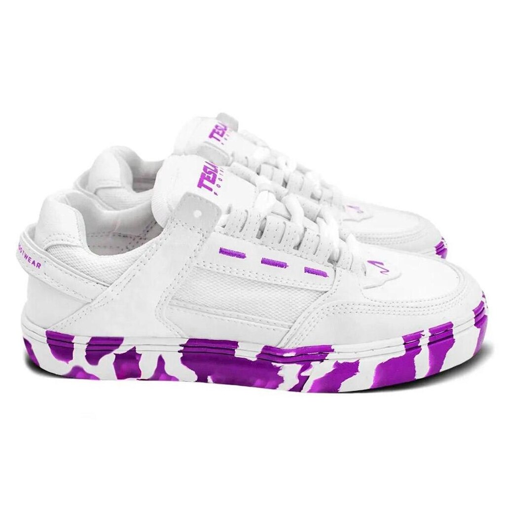 Tenis Tesla Coil White Purple Mesclado (Branco)