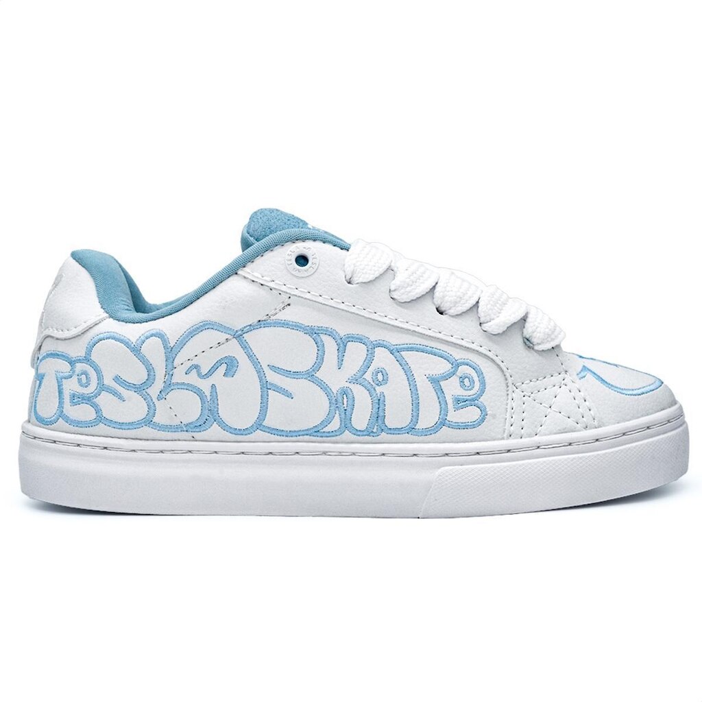 Tênis Tesla Hertz Art White Blue | Branco