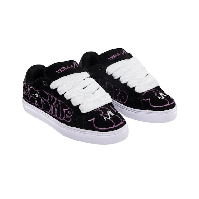 Tênis Tesla Hertz Black White Purple- Tesla