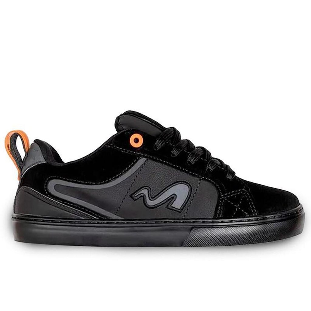 Tênis Tesla Hertz x Orange All Black Reflect