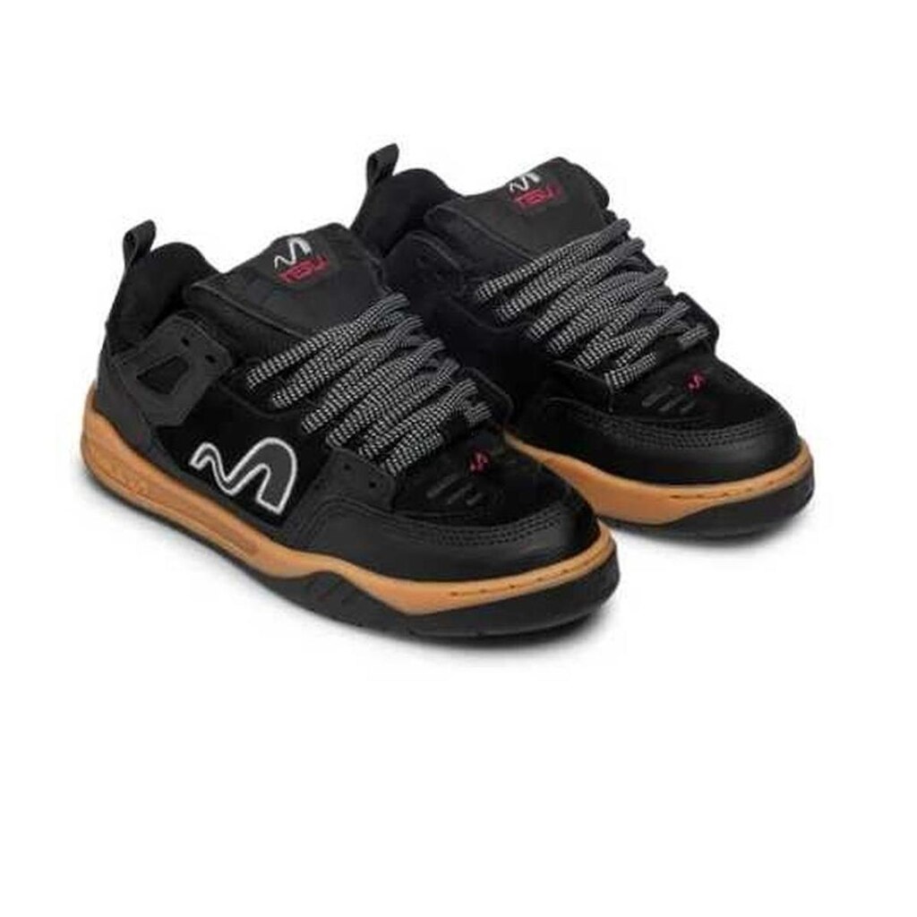 Tenis Tesla Nine Preto E Marrom 34