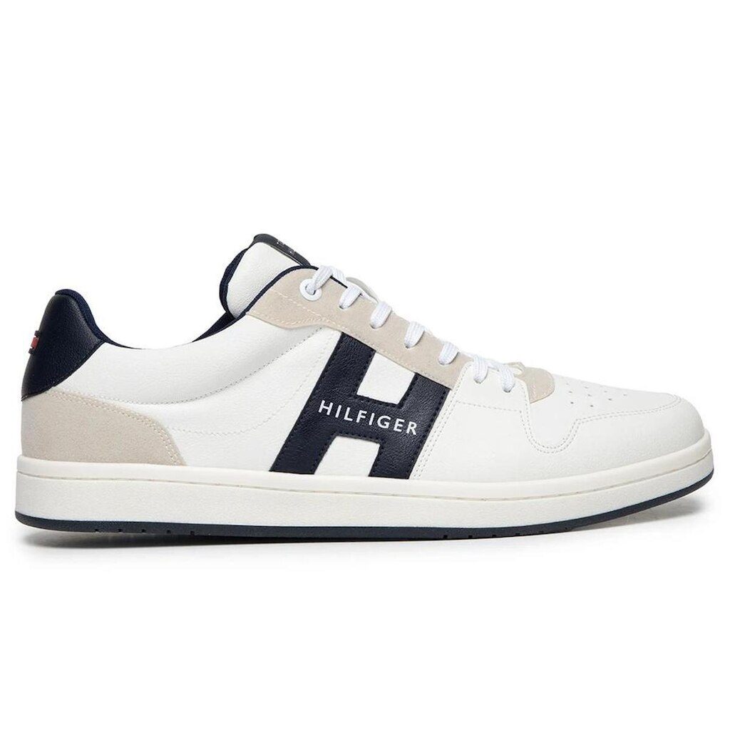 Tênis Tommy Hilfiger H Low Cut Lace-Up Sneaker RWB