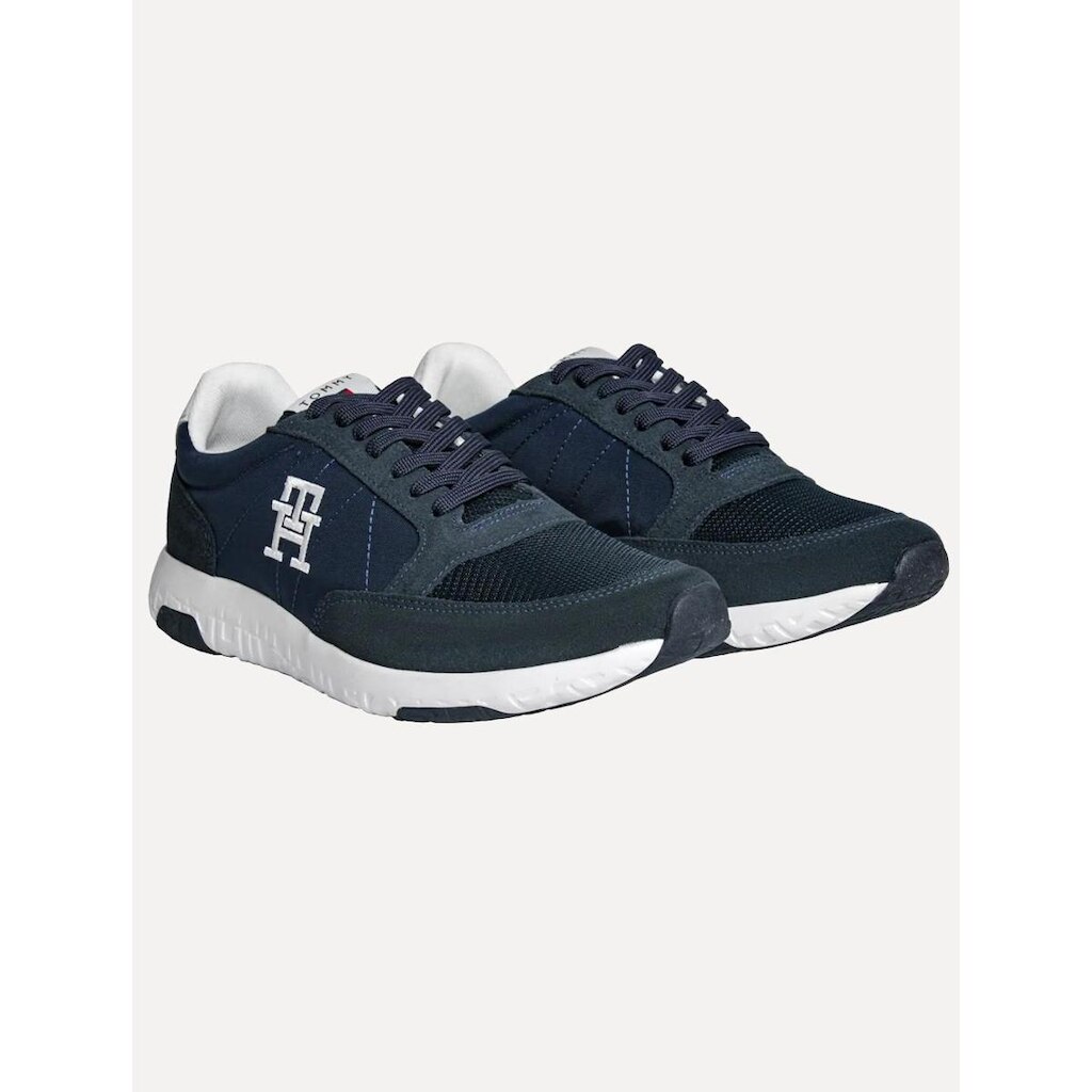 Tênis Tommy Hilfiger Masculino Runner 1C2 Monogram Azul Marinho