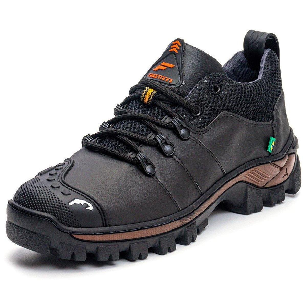 Tenis Trekking Adventure Confortavel - Frontinni - Preto Menor preço em Tenis Trekking Adventure Confortavel - Frontinni - Preto
