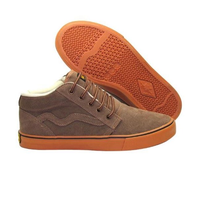 Tênis Tribal Camurça Rato/Crepe Mad Rats - Marrom | Netshoes