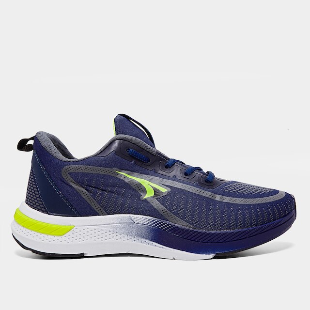 Tênis Tryon Atenas Masculino - Marinho+Verde Limão | Netshoes