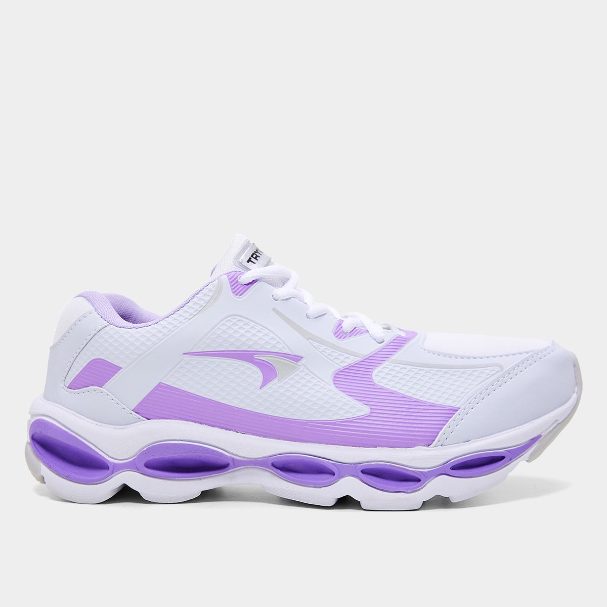 Tênis Tryon Impacto Feminino - Lilás+Branco | Netshoes