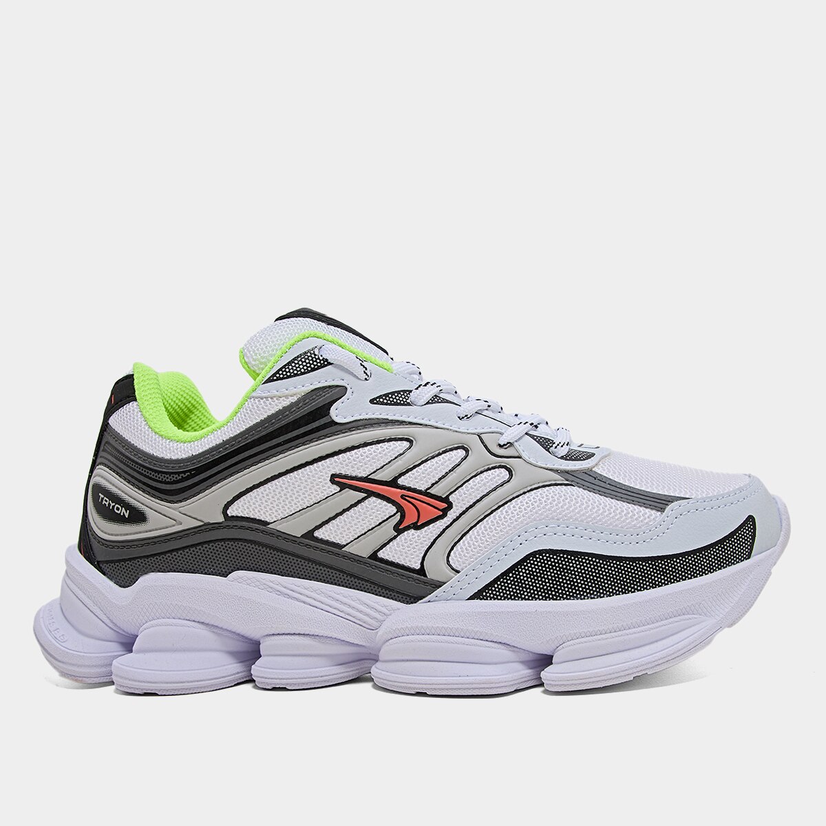 Tênis Tryon Zadar Masculino - Branco+Cinza | Netshoes
