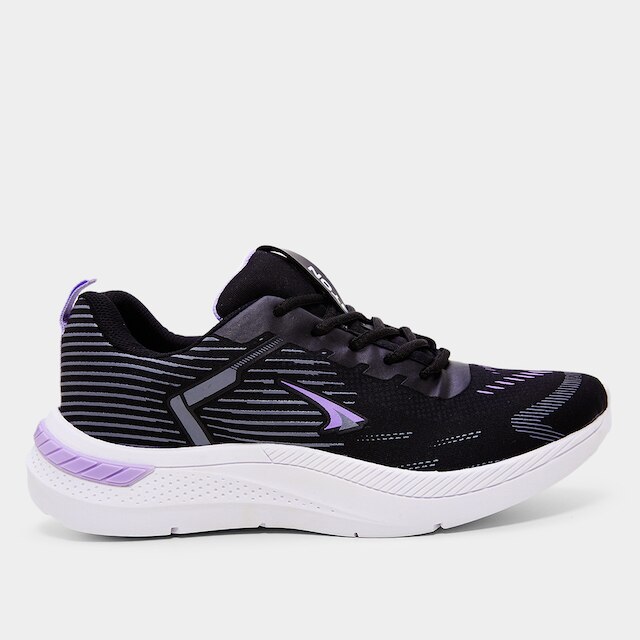 Marques Tryon Tênis Tryon Zurique Feminino - Preto+Lilás | Netshoes