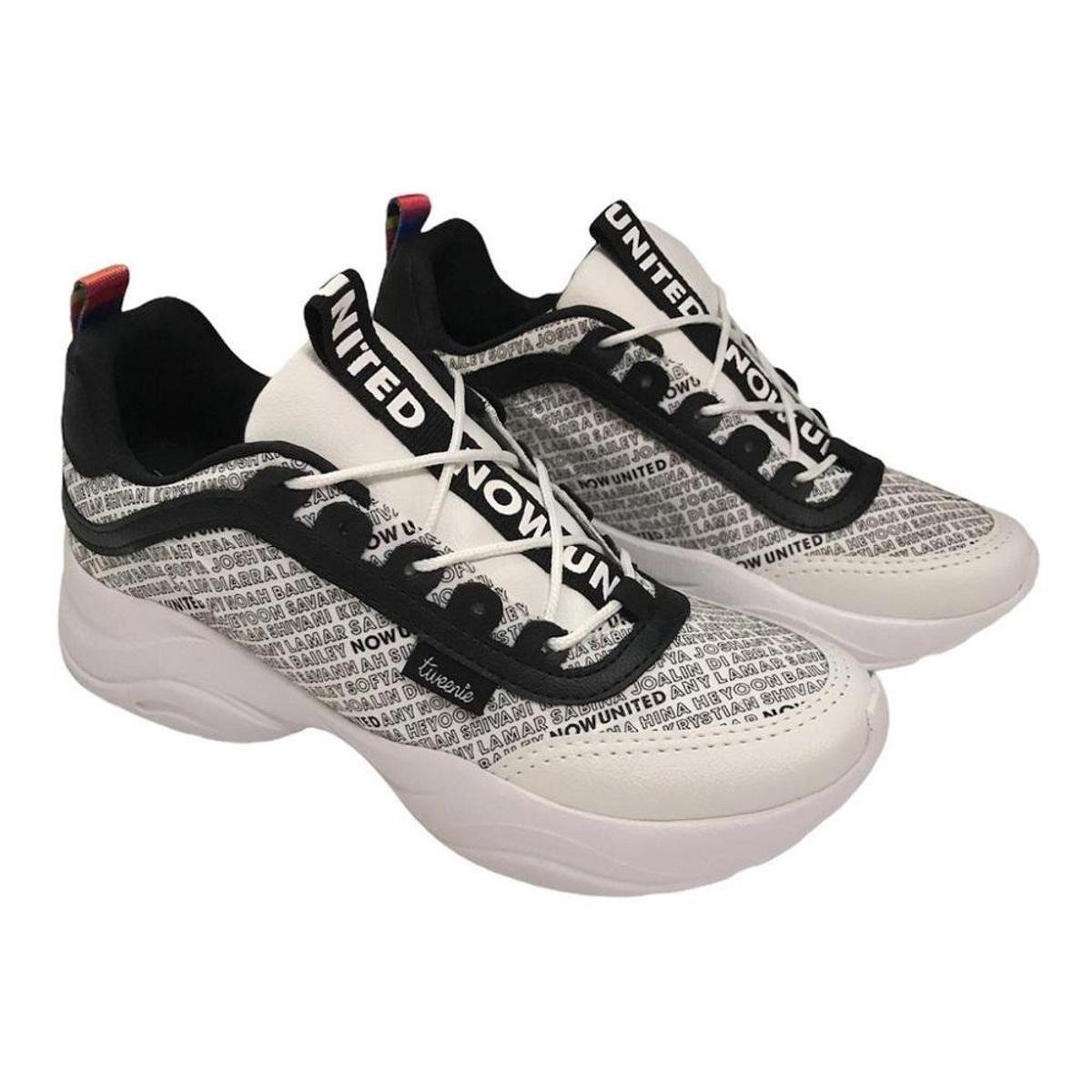 Tênis Tweenie Magic Now United Branco Com Nome Dos Integrantes - Branco |  Netshoes