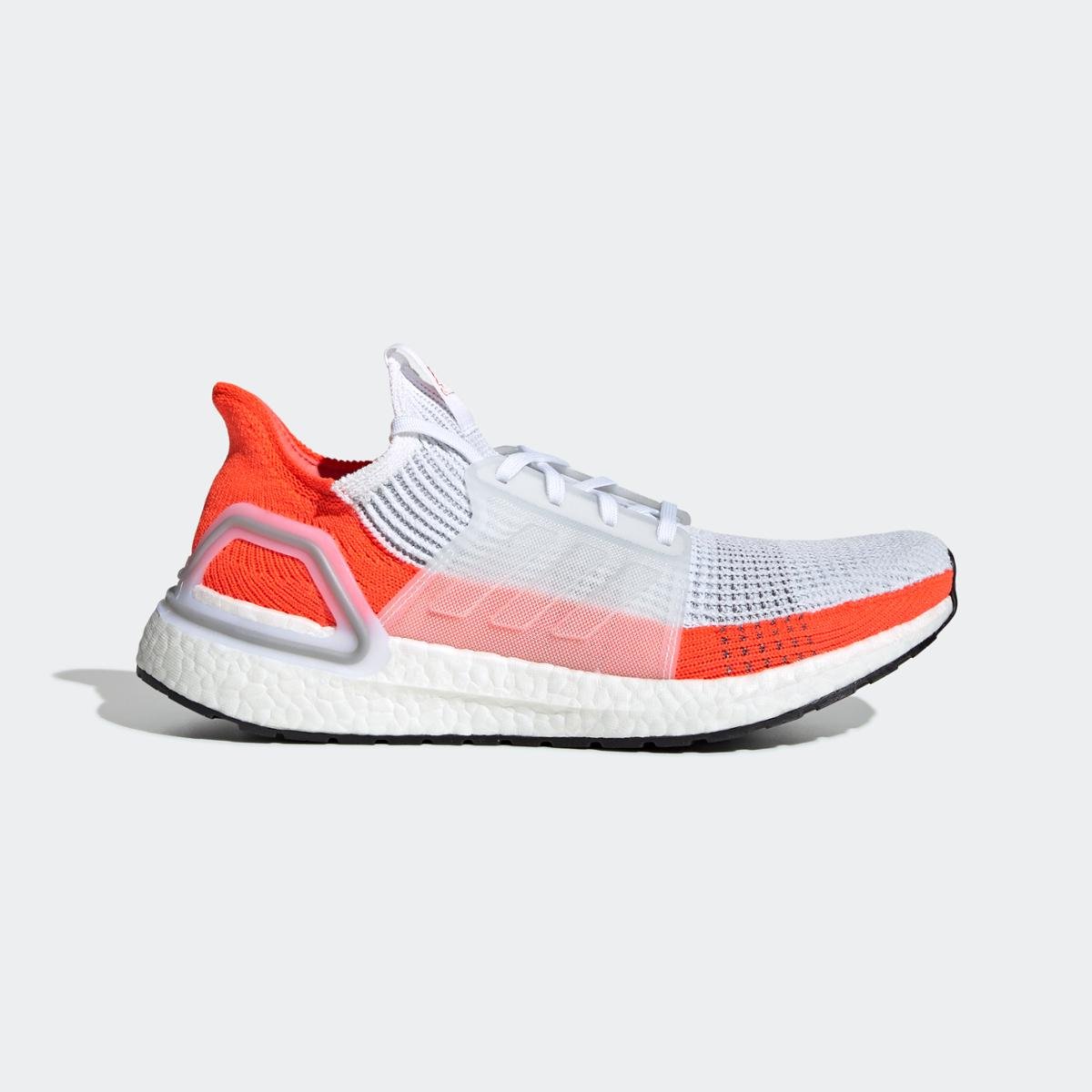 adidas ultra boost branco e laranja
